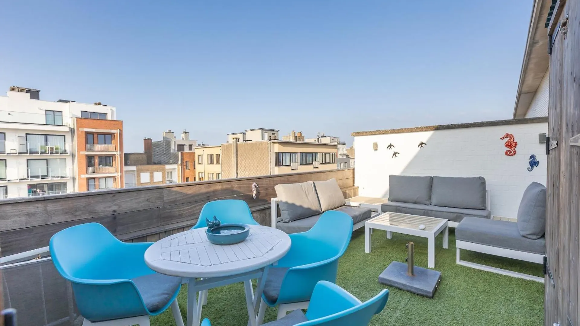 Apartment Renovated Studio With Roof Terrace Near The Sea Middelkerke